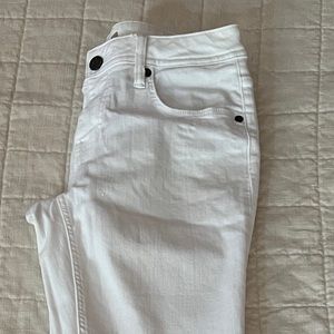 White Burberry Jeans- Size 28